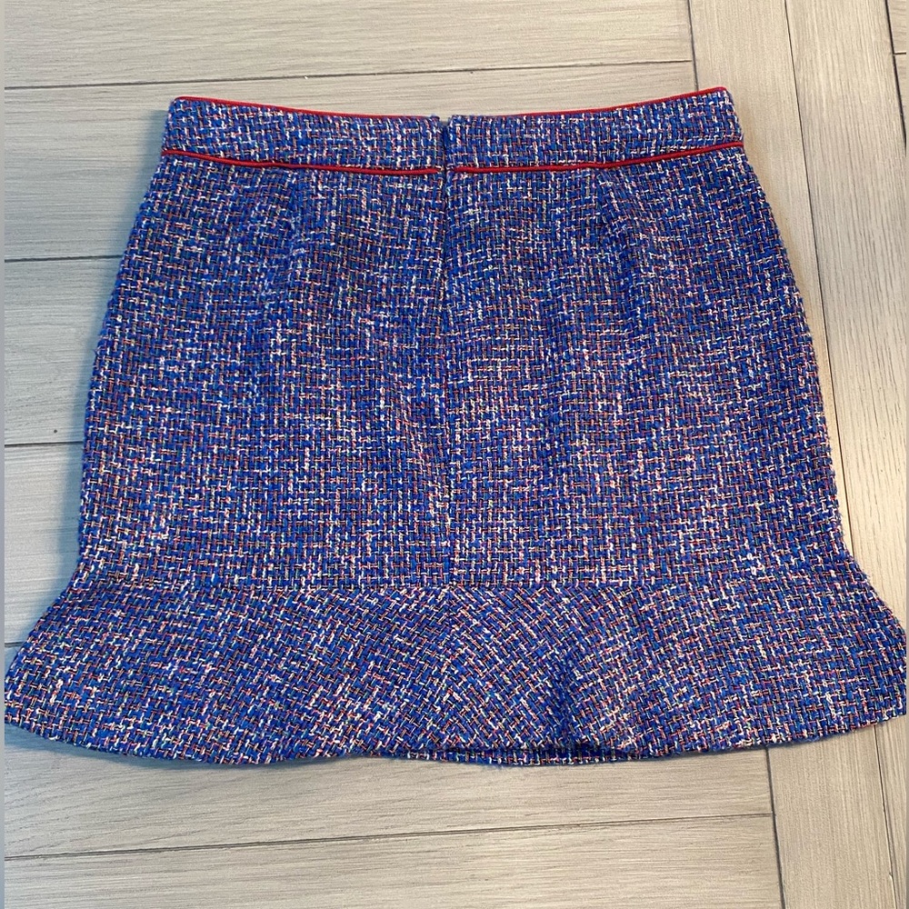 J. Crew Fluted Skirt In Autumn Tweed (Part of a Set)